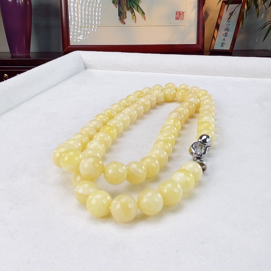 蜜蜡颈饰未镶嵌蜜蜡8.3
