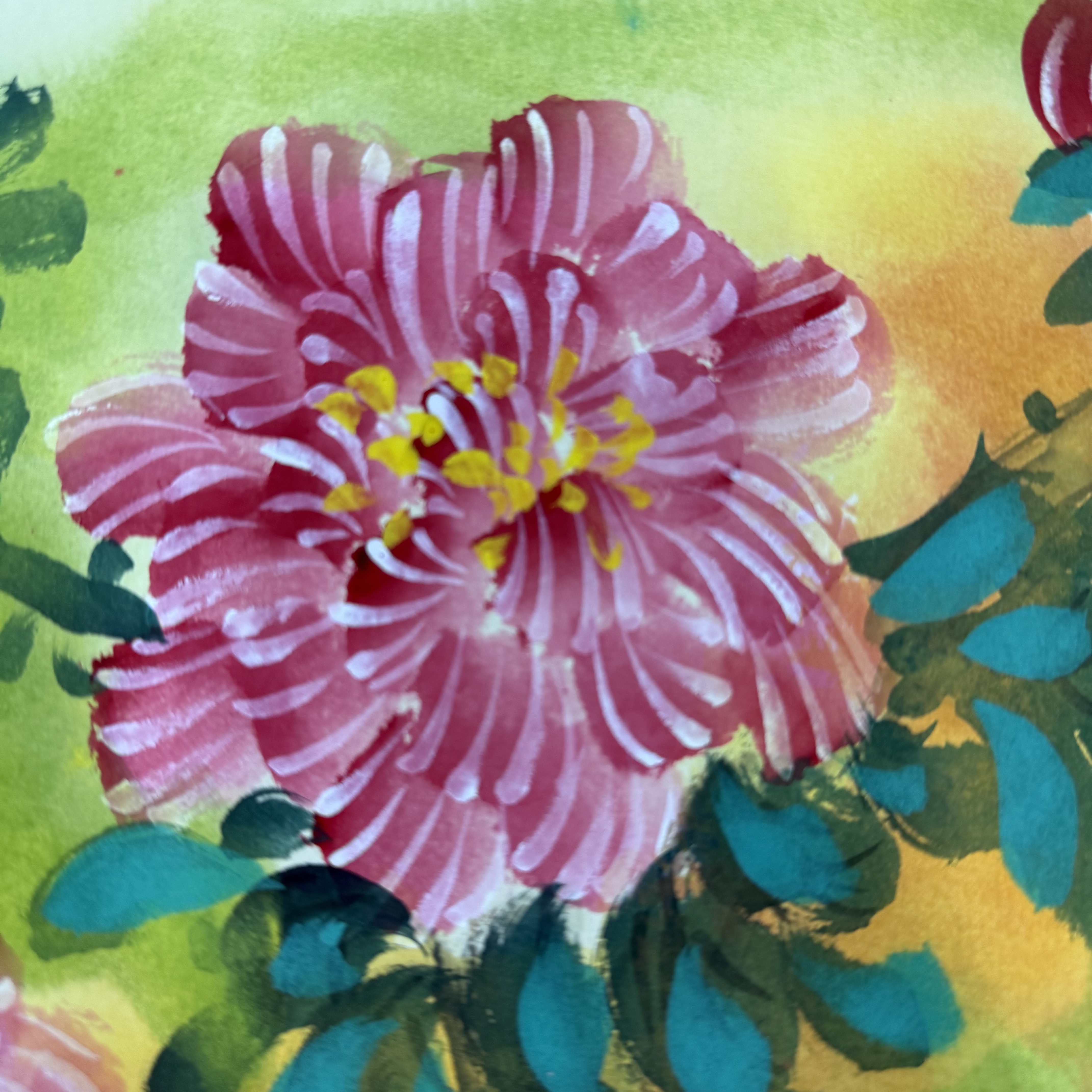 梅清绘画2.2pc花鸟+书法