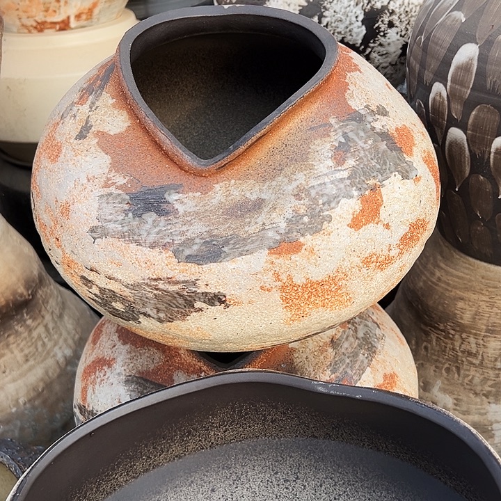 景德镇精品花盆栽适口13高20