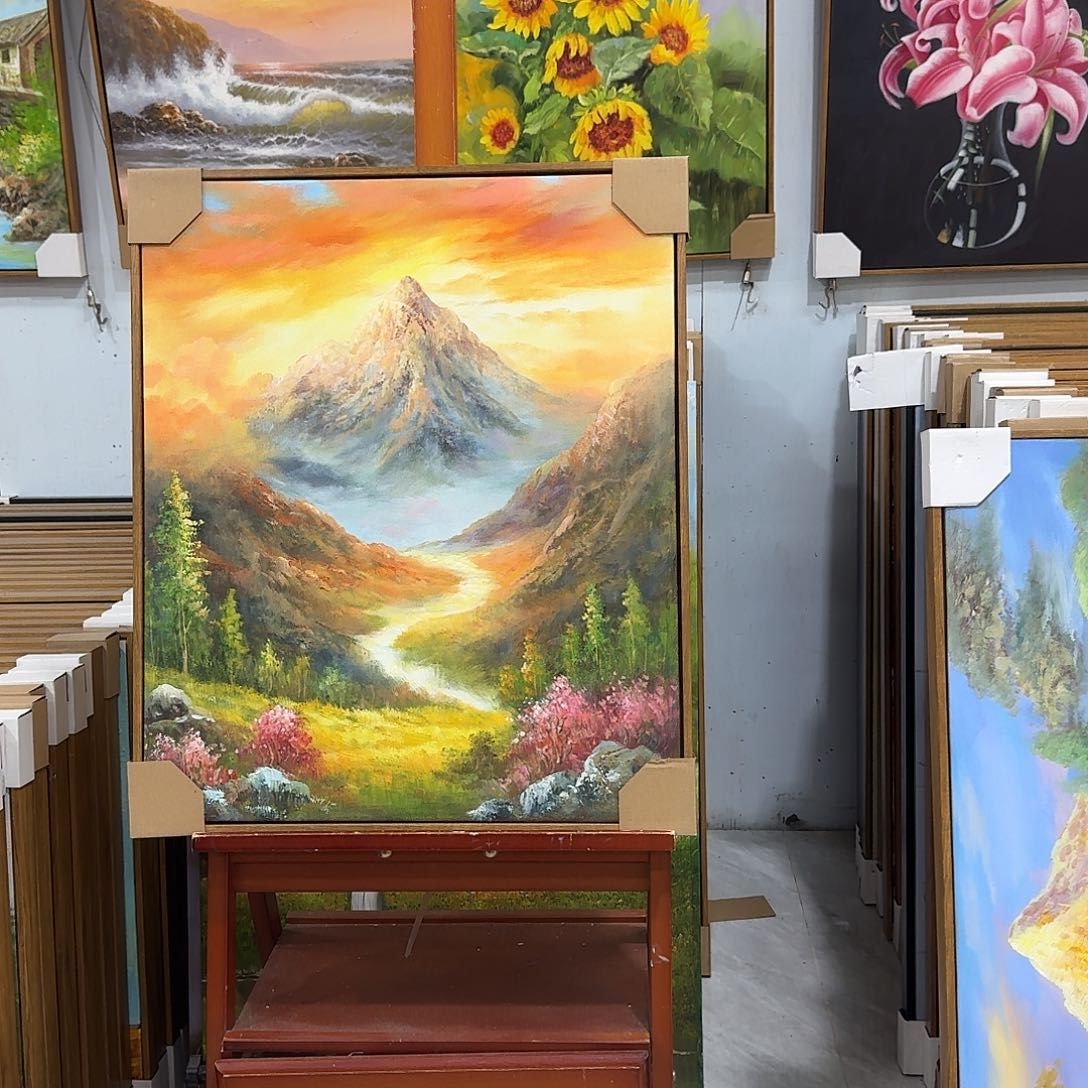 油画5060油画作品展作品展作品集展