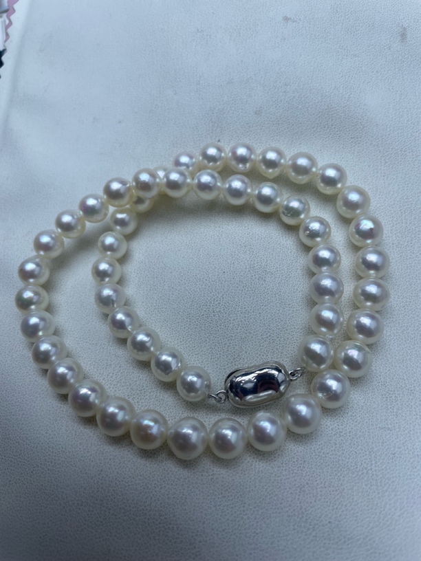 8-9mm 海水Akoya 满串（正圆极光）