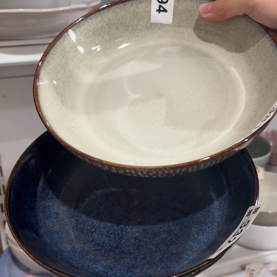 陶瓷4094 微瑕陶瓷餐具2个