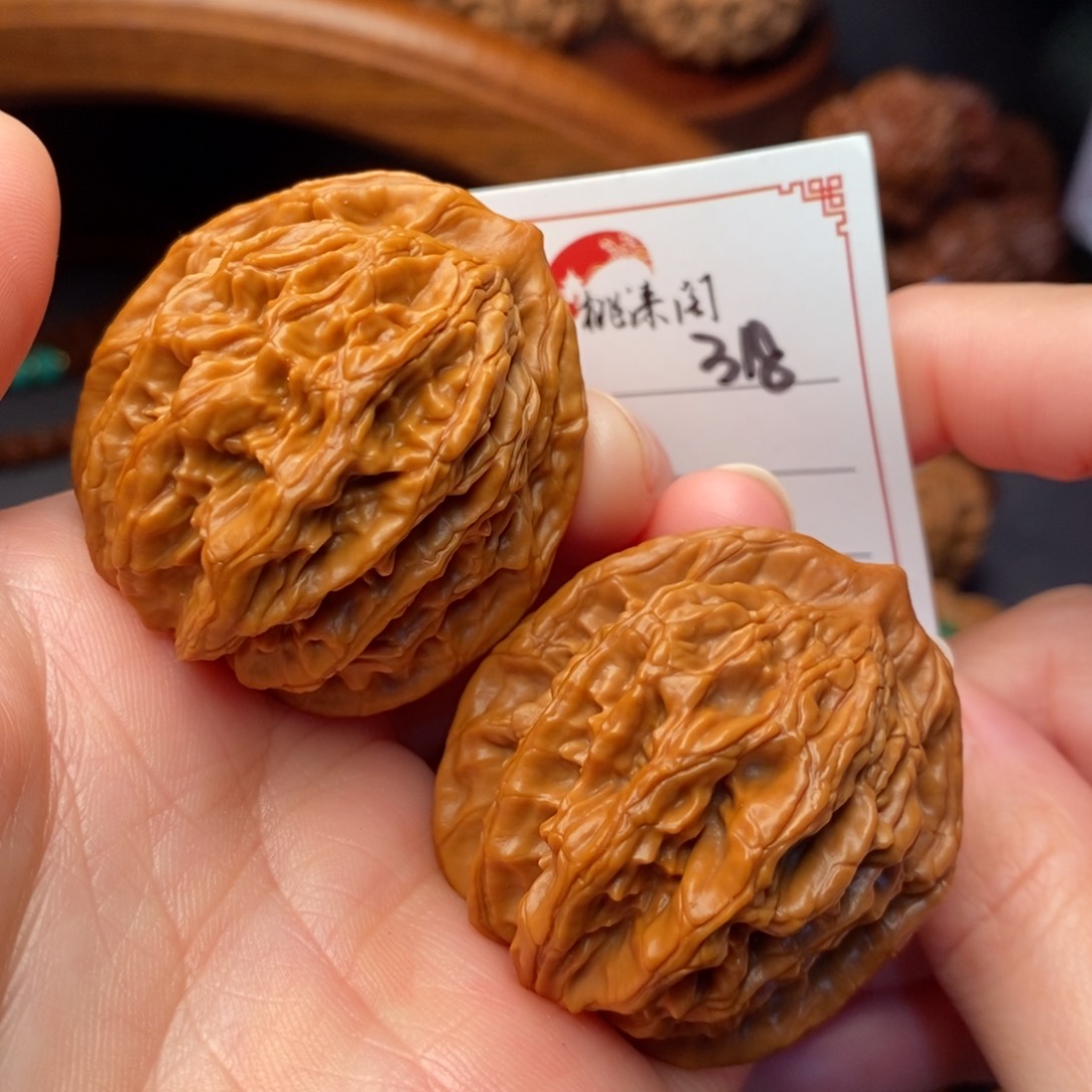 把件文玩核桃40麦穗318hao