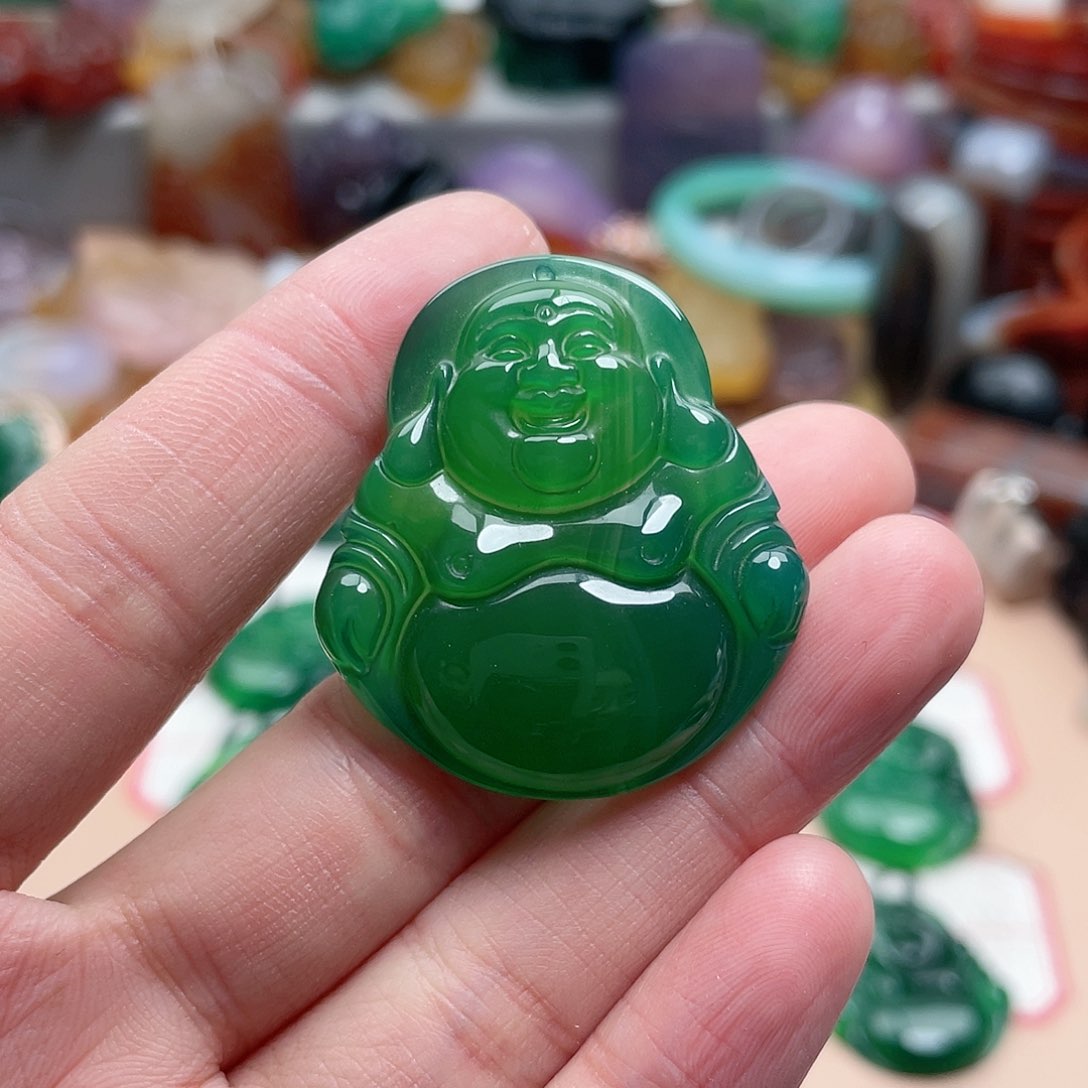 玛瑙/玉髓颈饰合金啊*