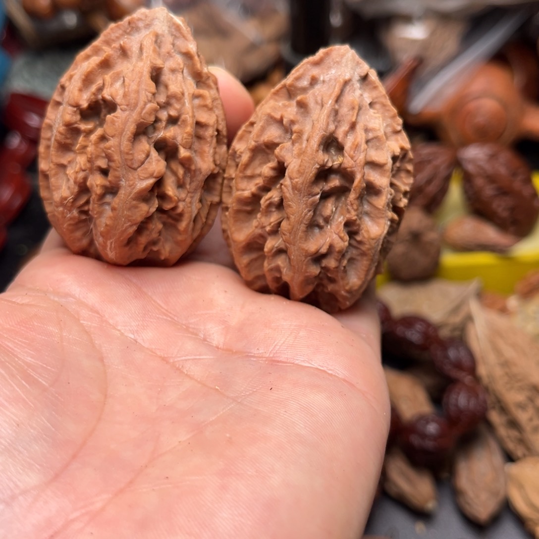 手串文玩核桃瑕疵磕尖33