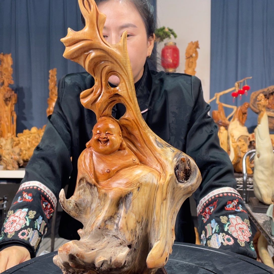 柏木（崖柏）随型摆件