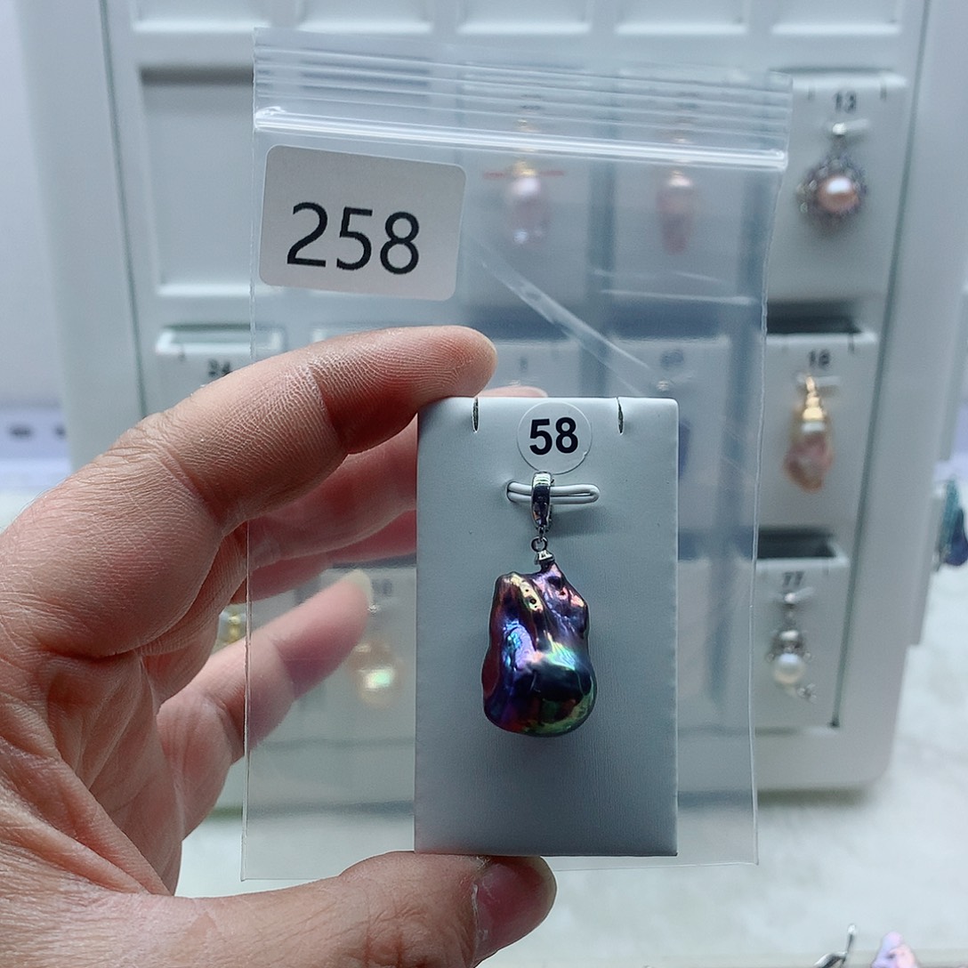 吊坠(不含链)合金淡水珍珠