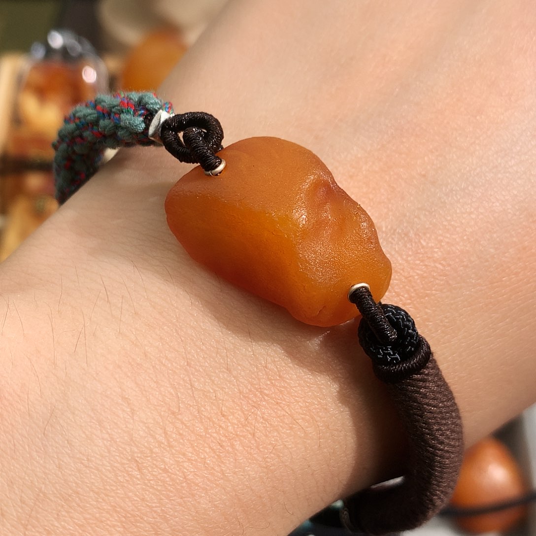 蜜蜡裸石未镶嵌你