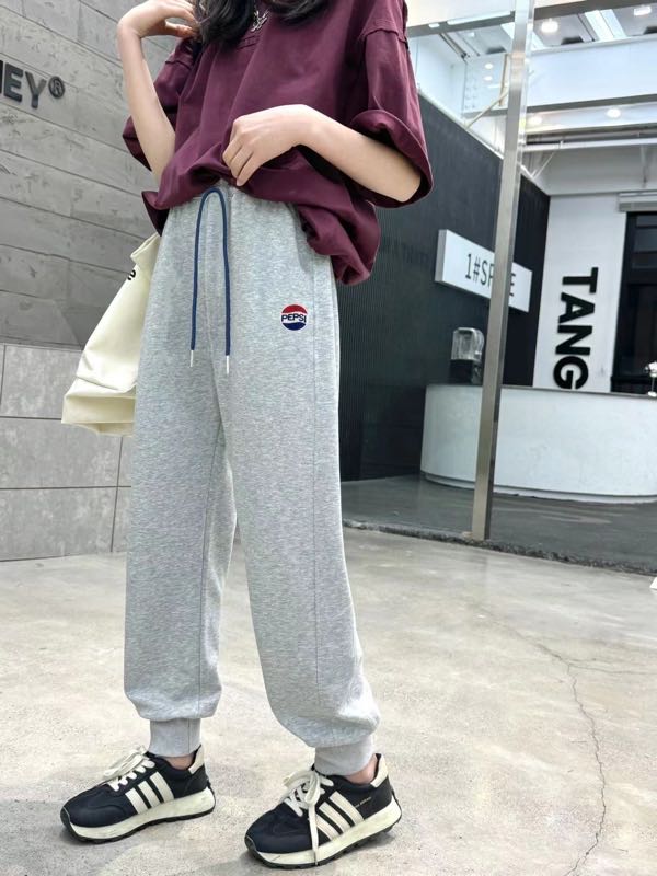 男童女童春秋卫裤灰色卫裤