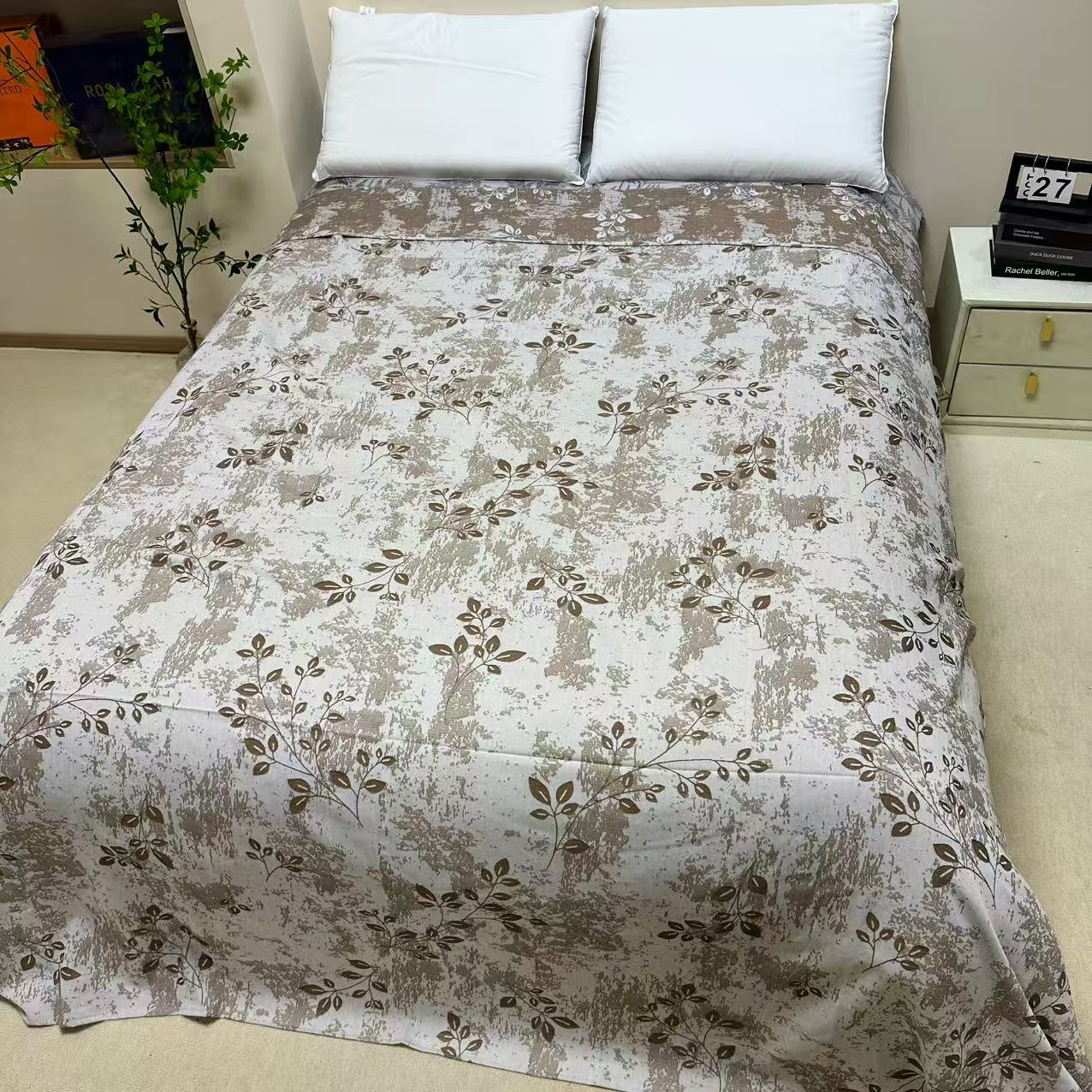 （停云间咖）48*74天麻枕套 出口高端定制