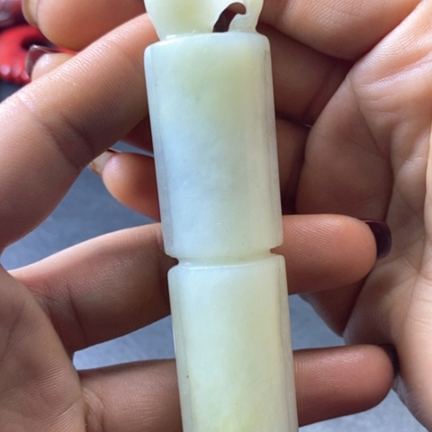 和田玉（糖玉）挂件未镶嵌摆件