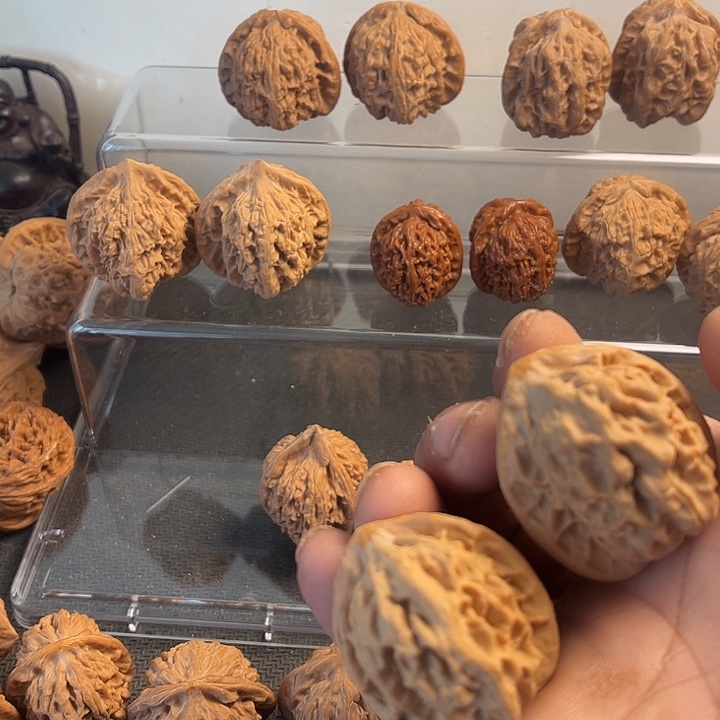 桃核吊坠36观音肚