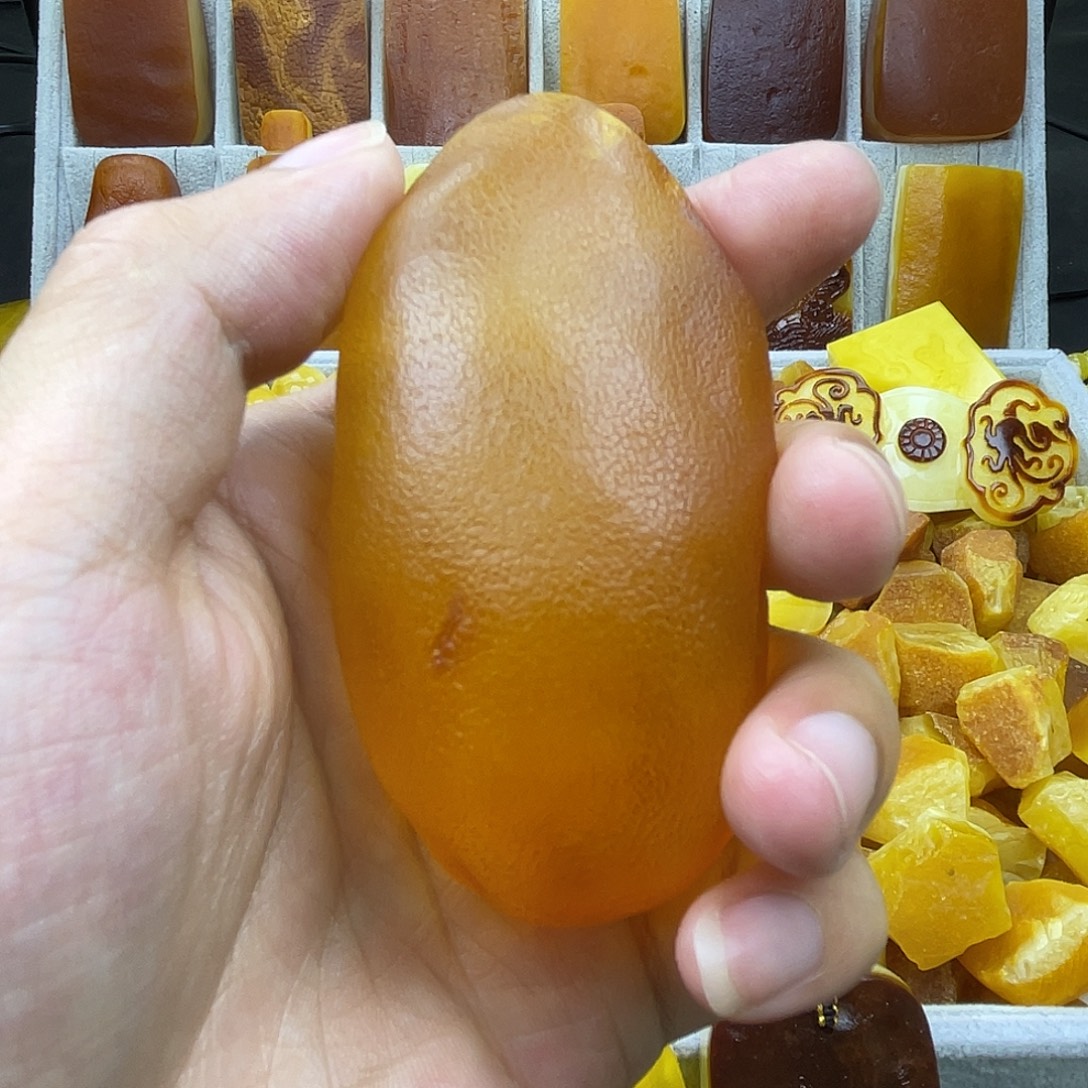 定制蜜蜡未镶嵌天然蜜蜡