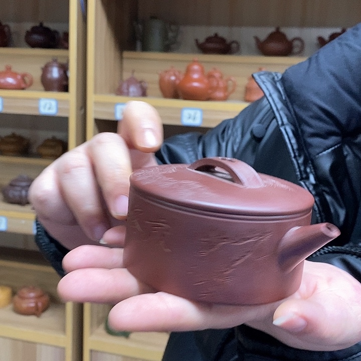 紫砂茶壶原矿紫砂壶  手工制作