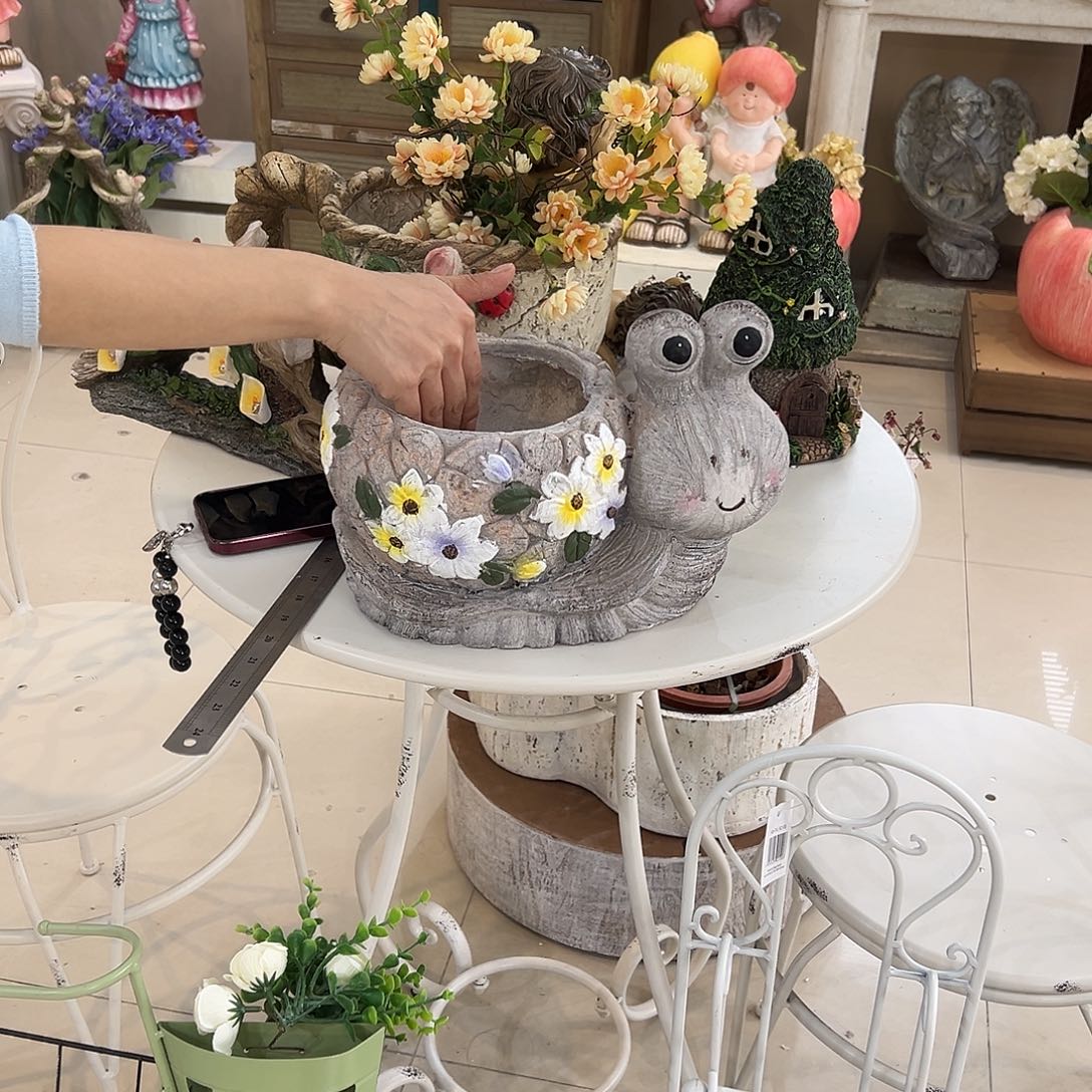 花园摆件微瑕有灰