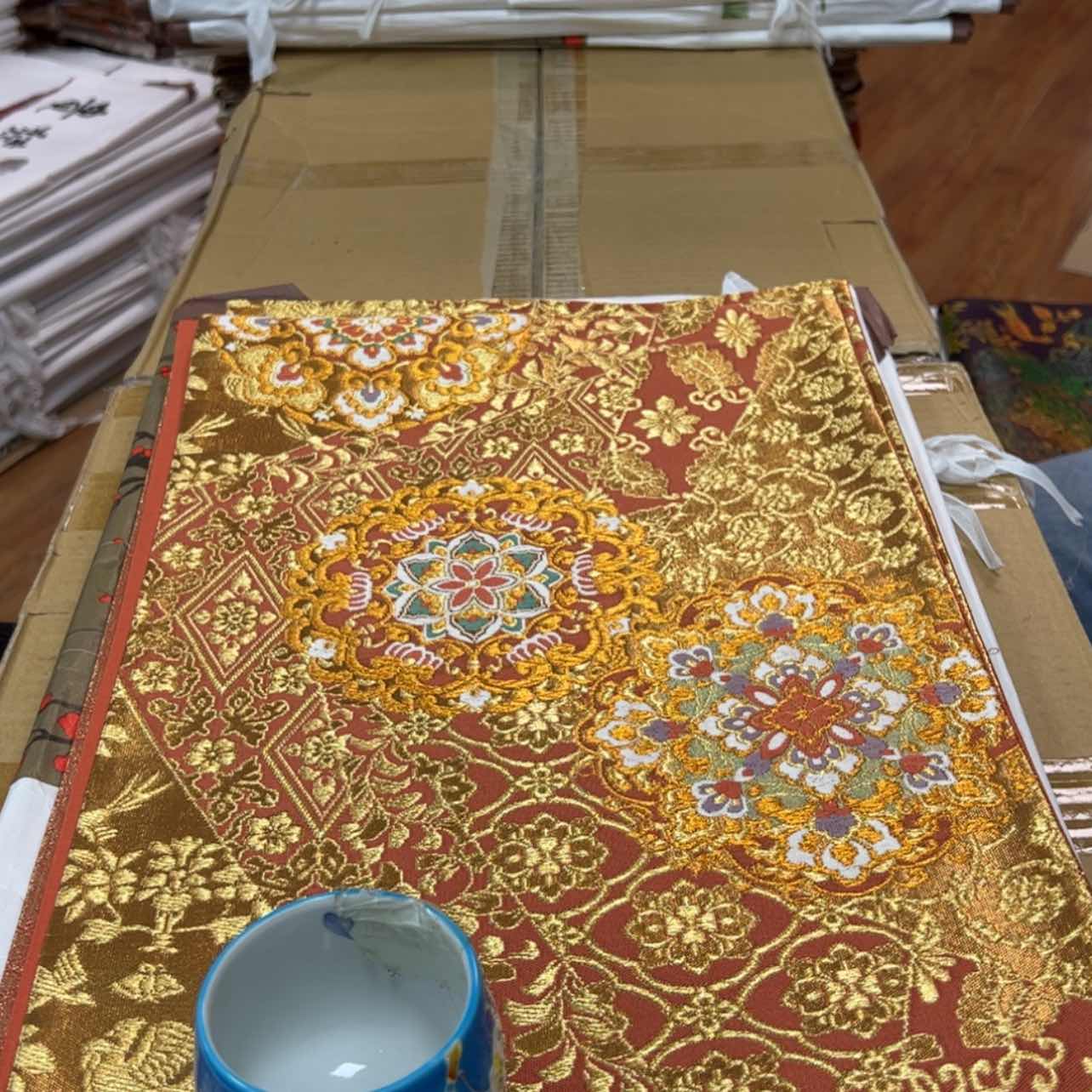 【闪购商品】m**i陶瓷马克杯带盖勺