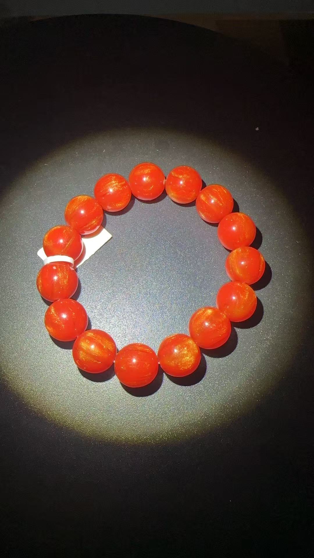 K148精品血芝手串单圈（无礼盒）