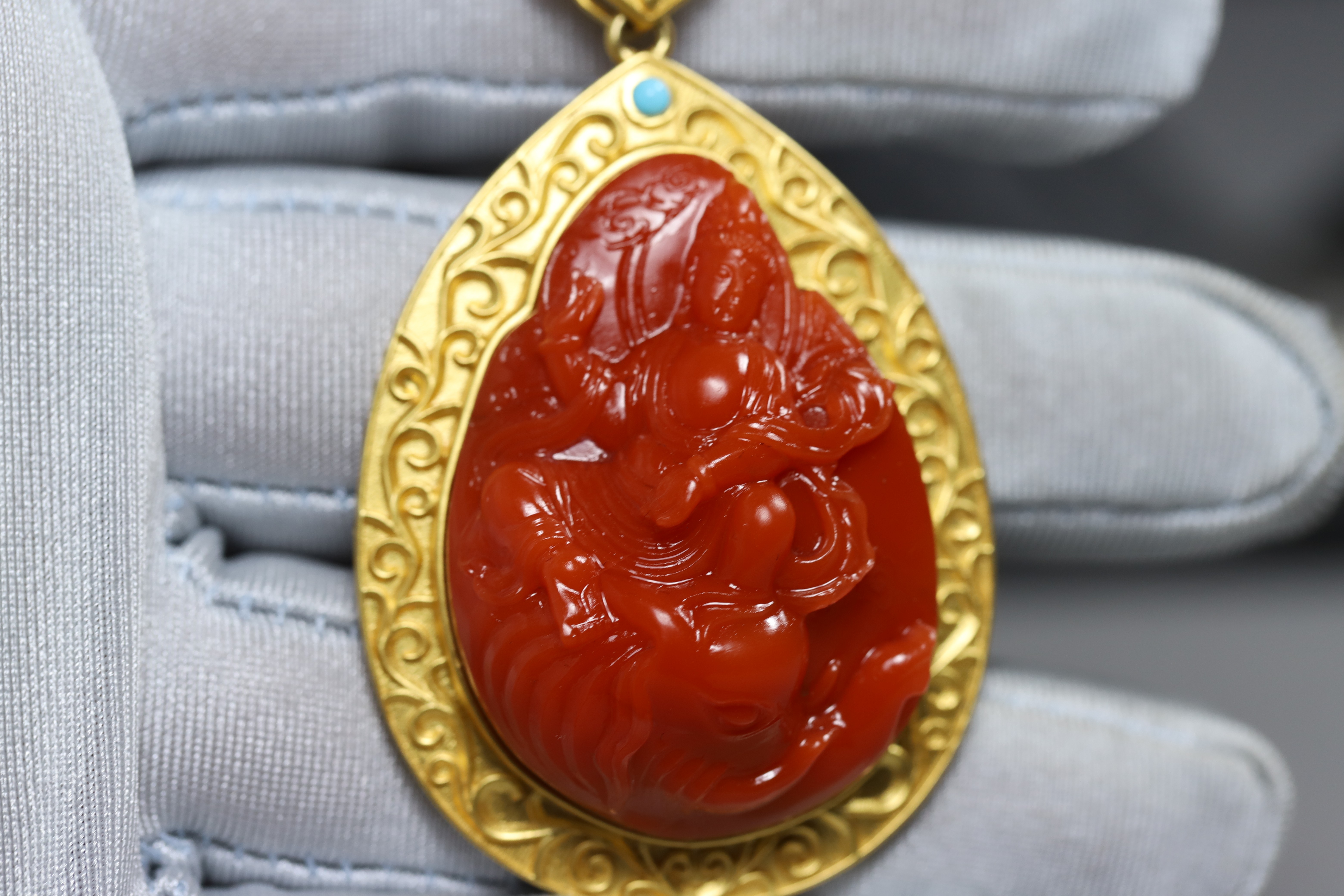 天然原矿保山大水沟南红