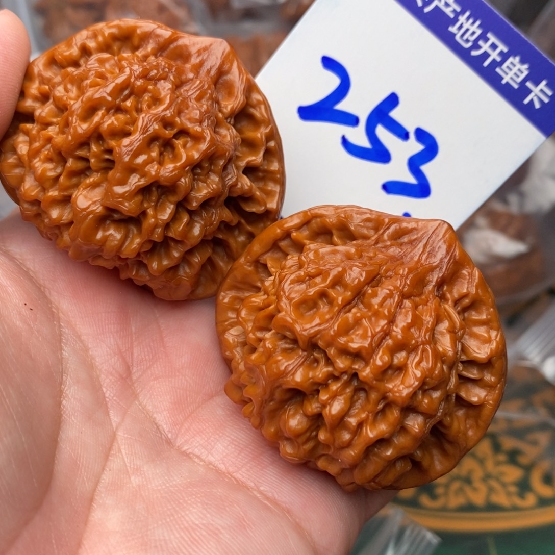 把件文玩核桃大官帽48