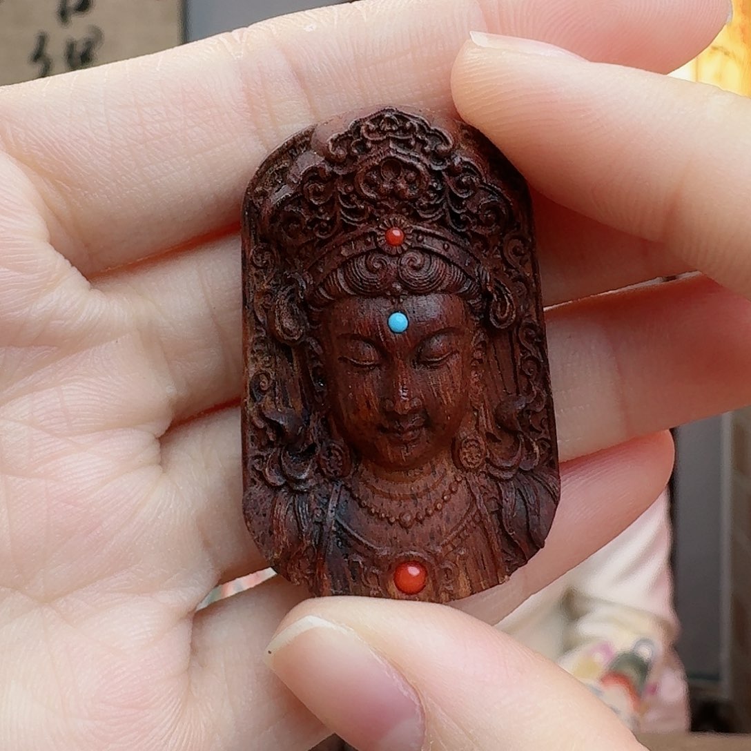 降真香把件海南降真香吊坠