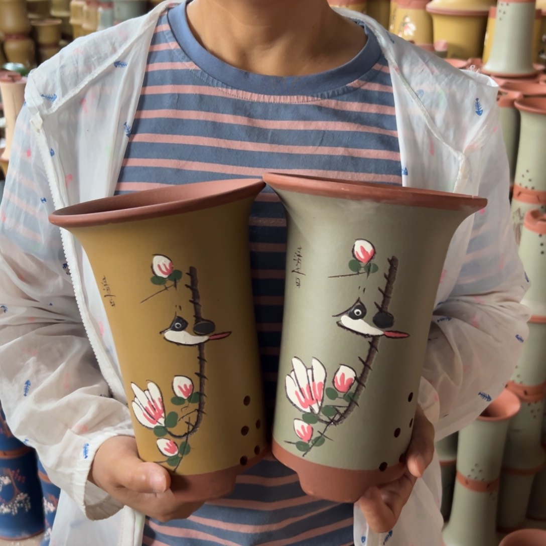 宜兴川阁紫砂花盆