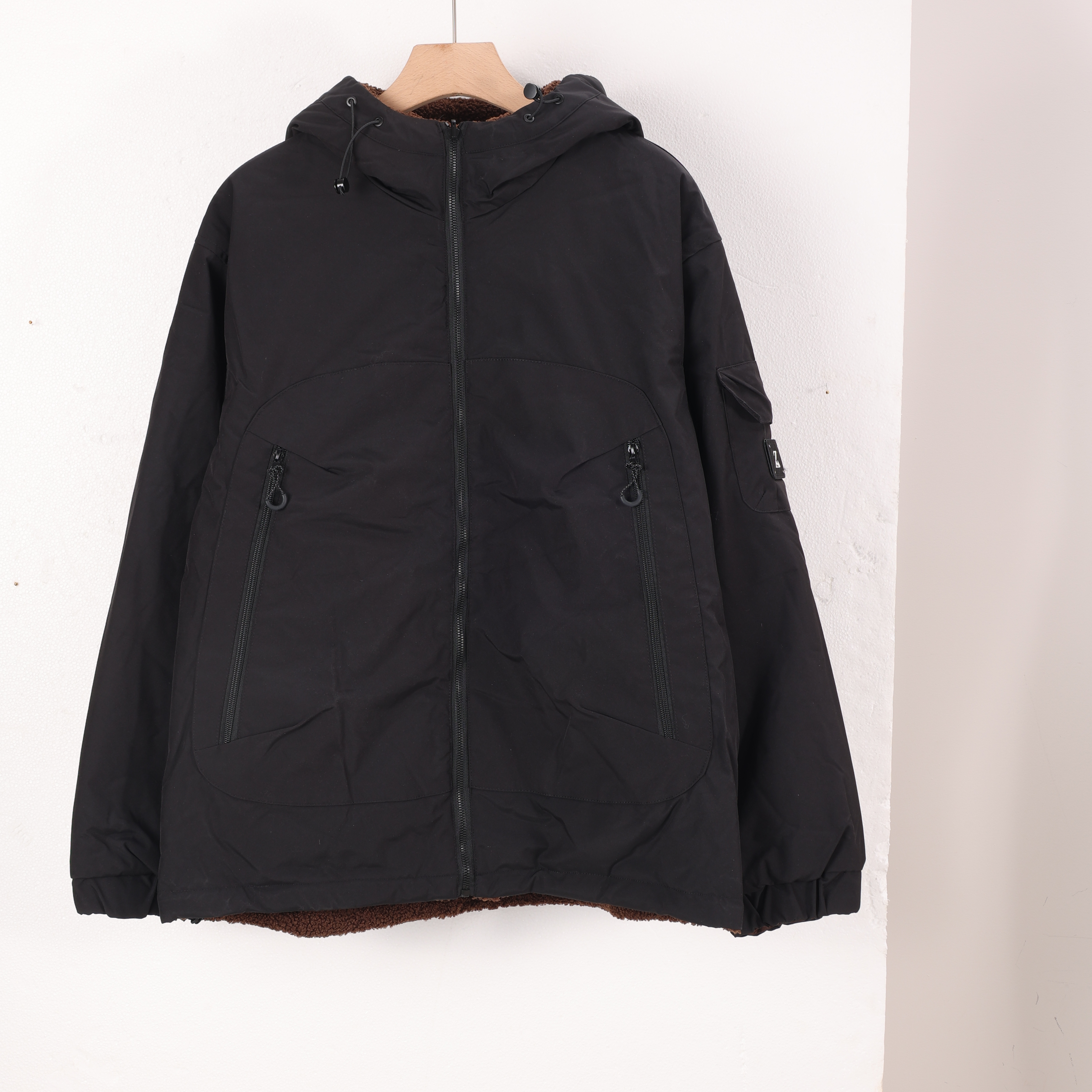 【冯漂亮甄选】N469时尚潮流休闲百搭个性棉衣