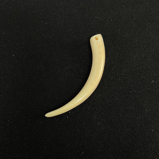 PJA16素尖牙 只做天然猛犸牙