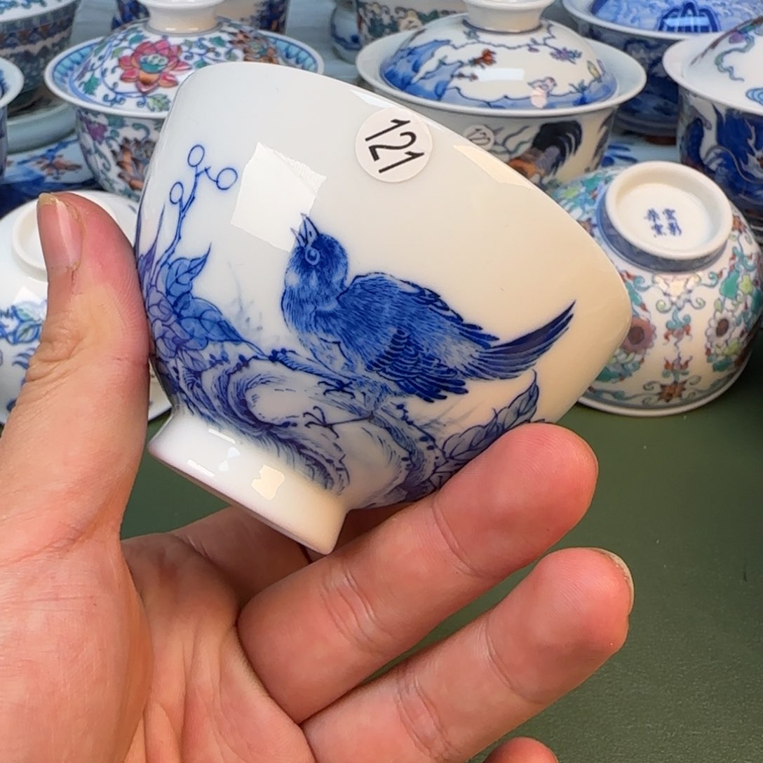 景德镇纯手工手绘茶具121