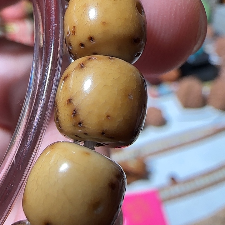 柏香籽/百香籽吊坠开片大留白一条