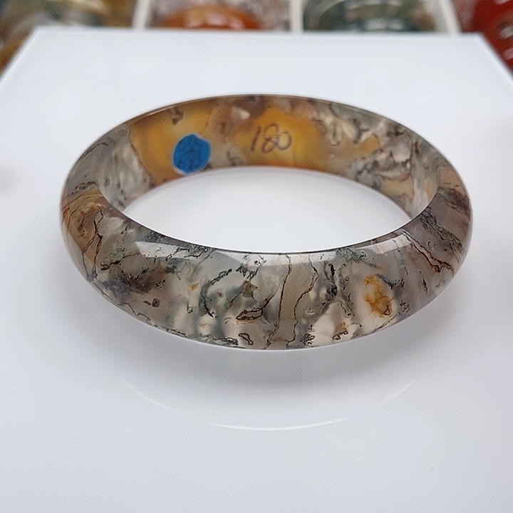 手镯玛瑙/玉髓未镶嵌万**意