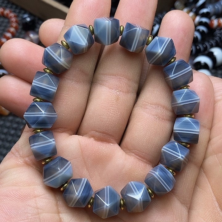 玛瑙/玉髓手链未镶嵌