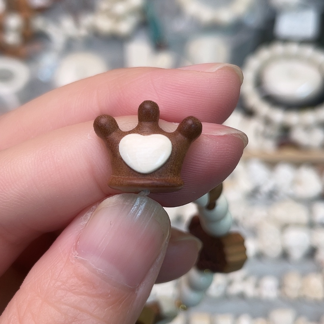 猛犸象牙手串/手链/手镯山皇冠