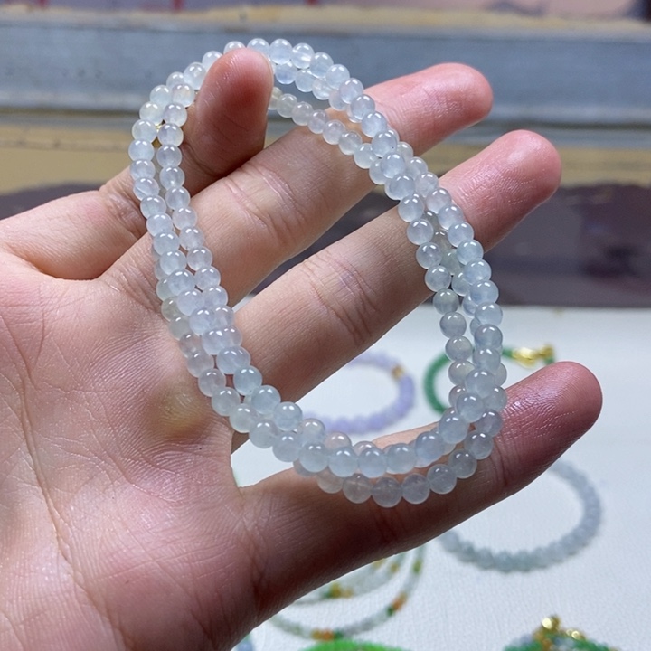 阳***座定制翡翠未镶嵌缅甸翡翠A货卡4.2