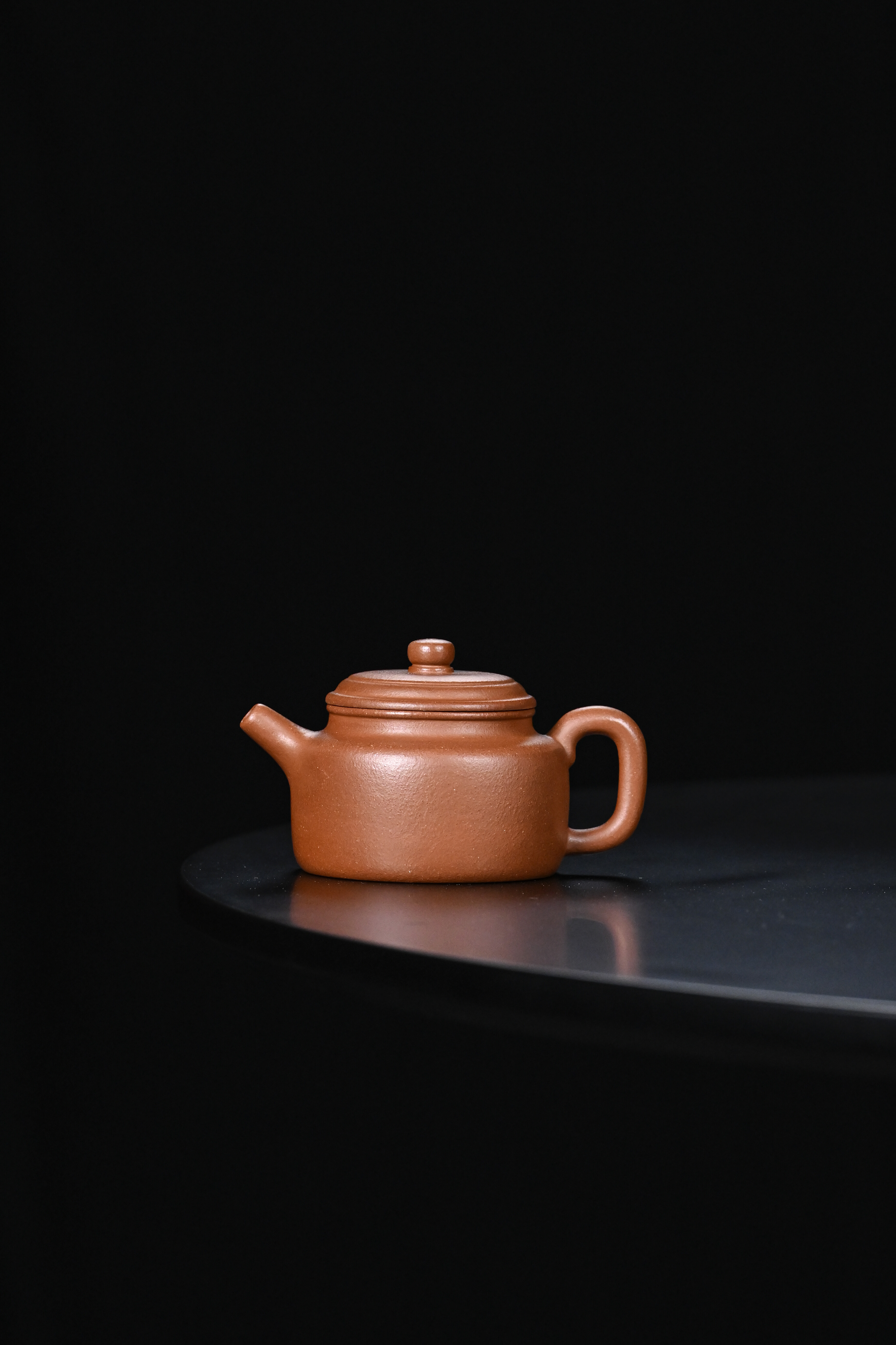 【降坡·德钟壶】老林出品原矿紫砂降坡精美德钟130cc 王林