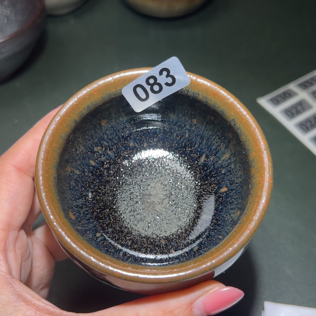 茶盏全手工原矿原釉建盏