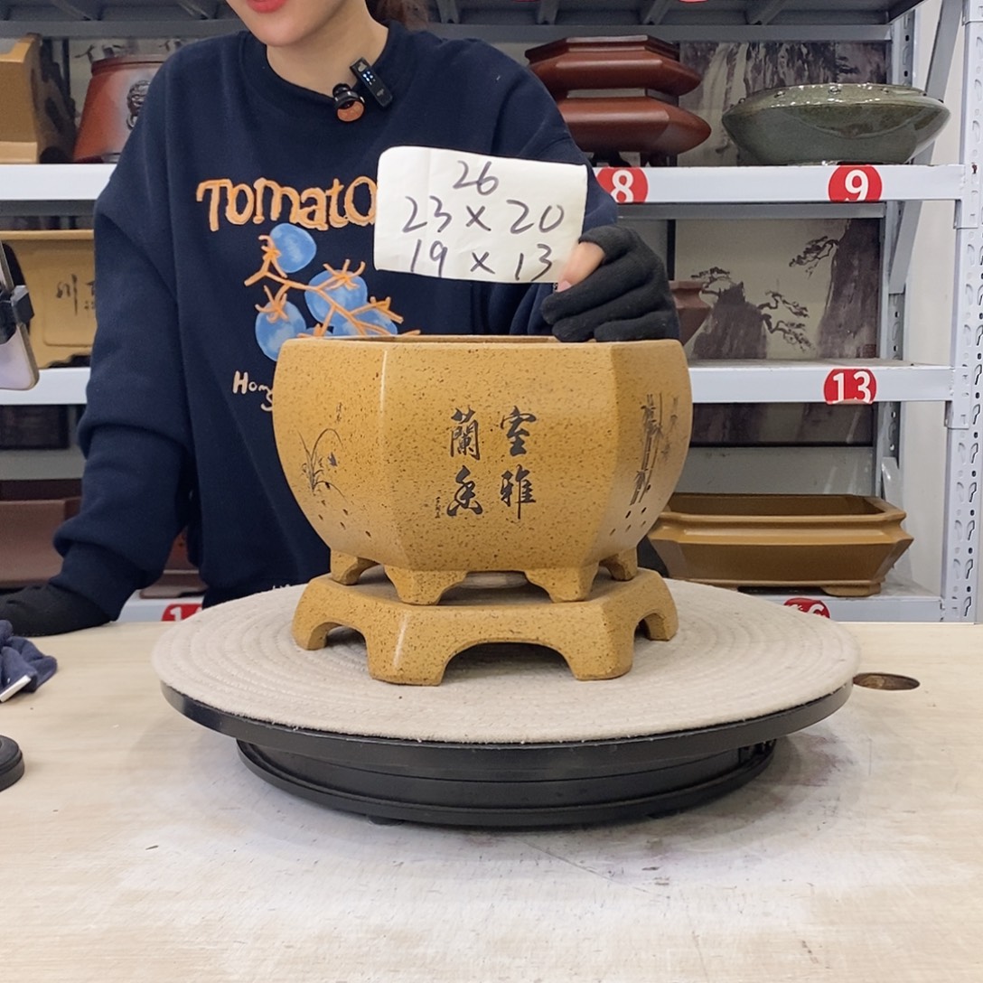 花盆紫砂紫砂花盆