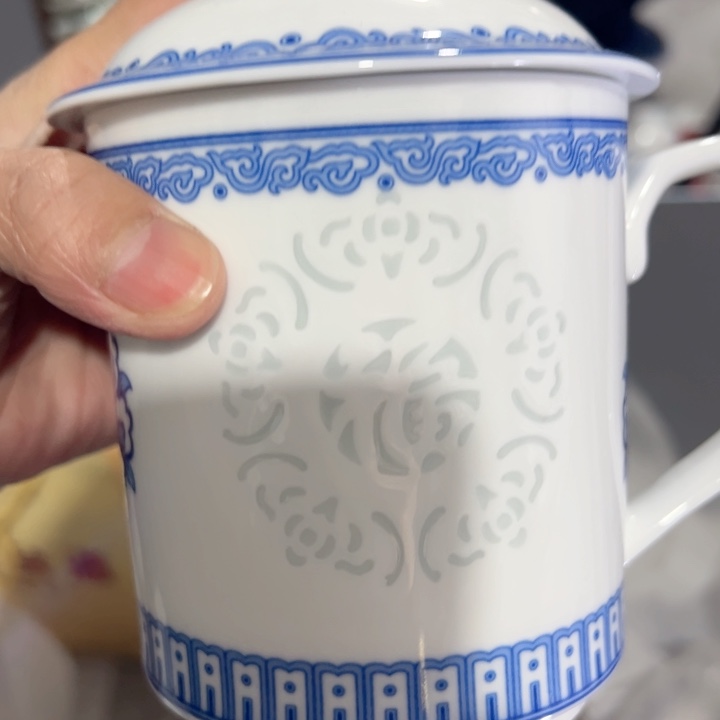 杯红叶玲珑办公杯一个