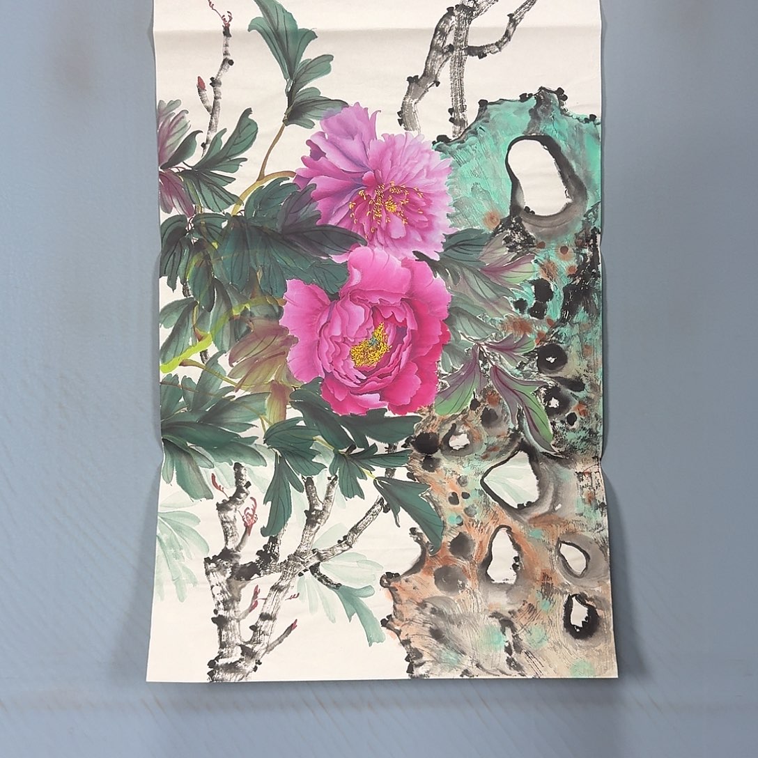 国画762 牡丹一如您的