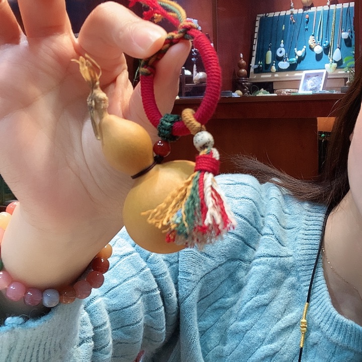 玉手工绳包挂挂件