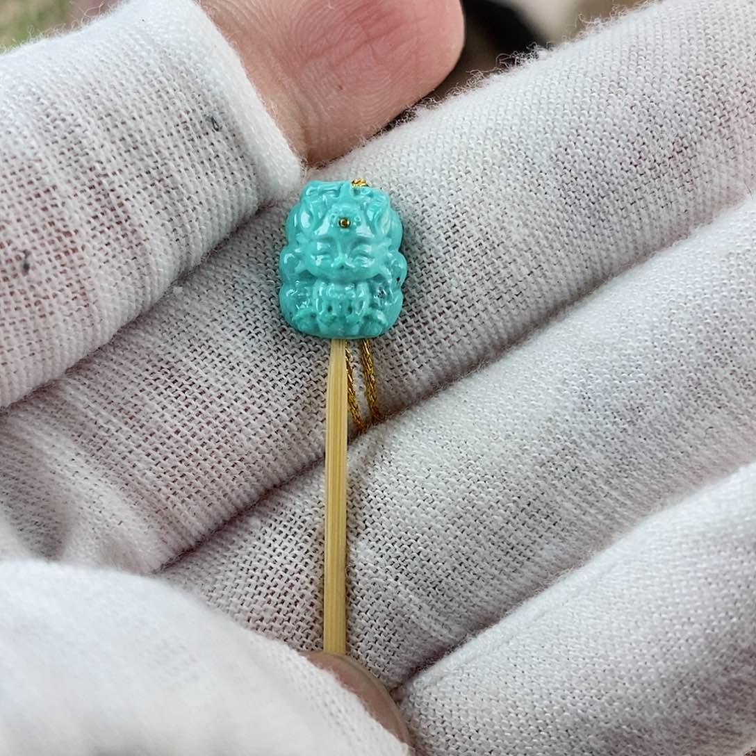 绿松石珠宝奇石未镶嵌