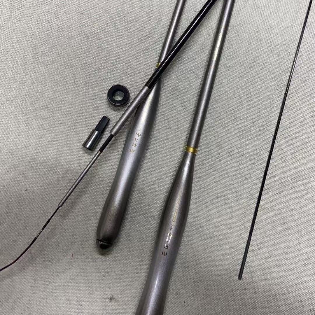 正品【蒼麟八工】超细4h28调限量版三维立体人体工学握把钓竿