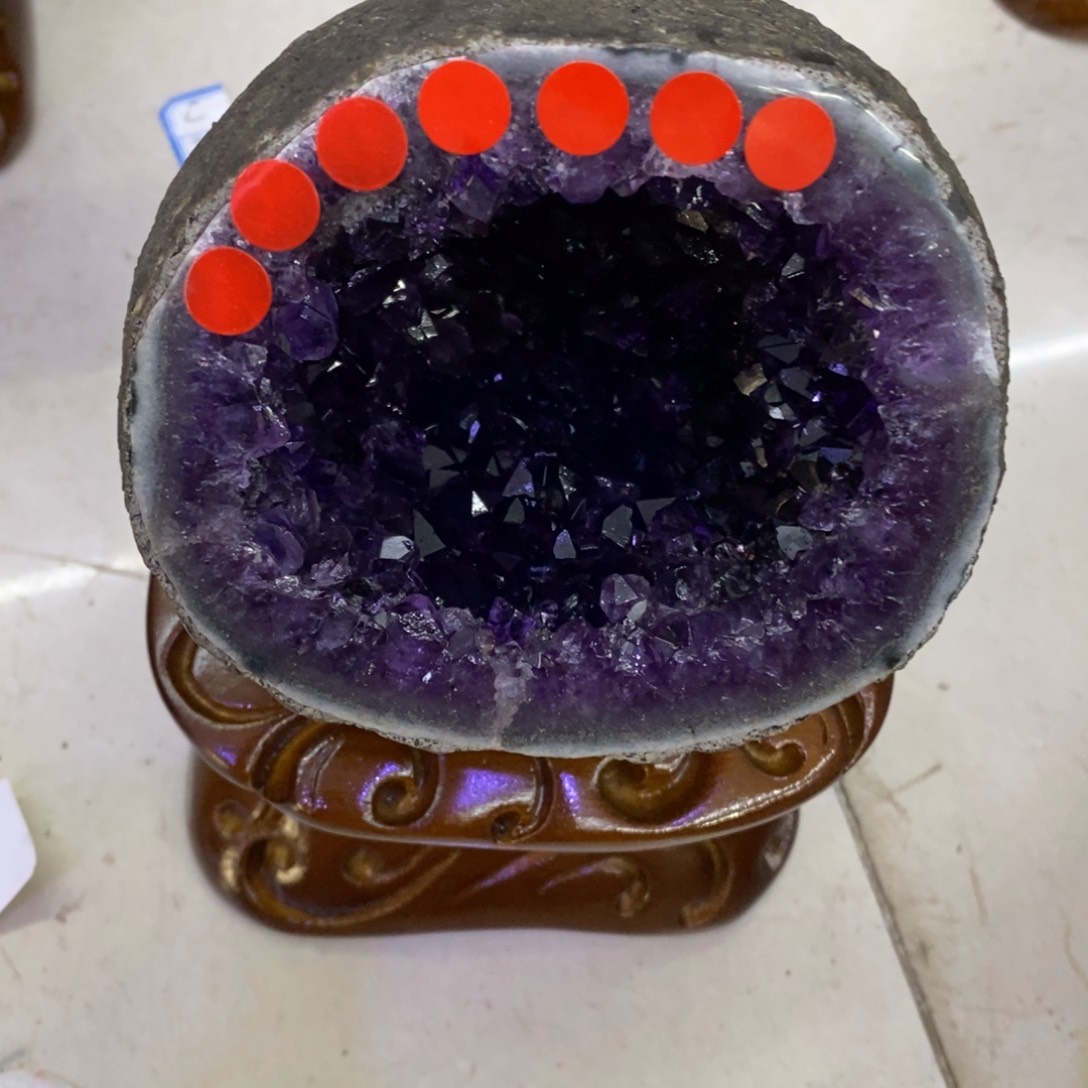 水晶摆件婷未镶嵌