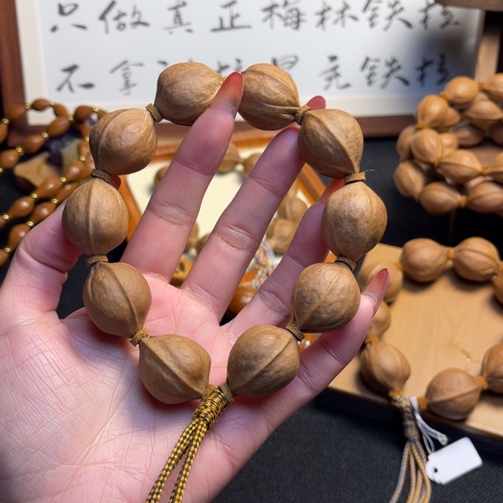 旺***糖手串/手链橄榄核20.5 26精品梅林铁核