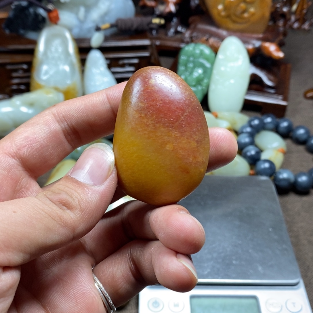 好***、和田玉未镶嵌挂件