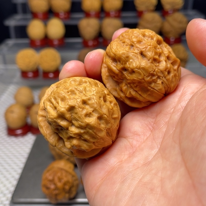 文玩核桃把件16降龙疙瘩包