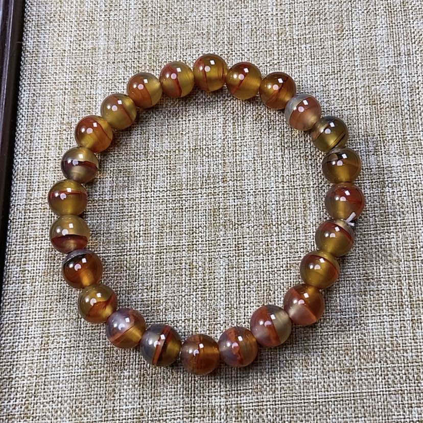 【闪购商品】玛瑙/玉髓手链未镶嵌?****由