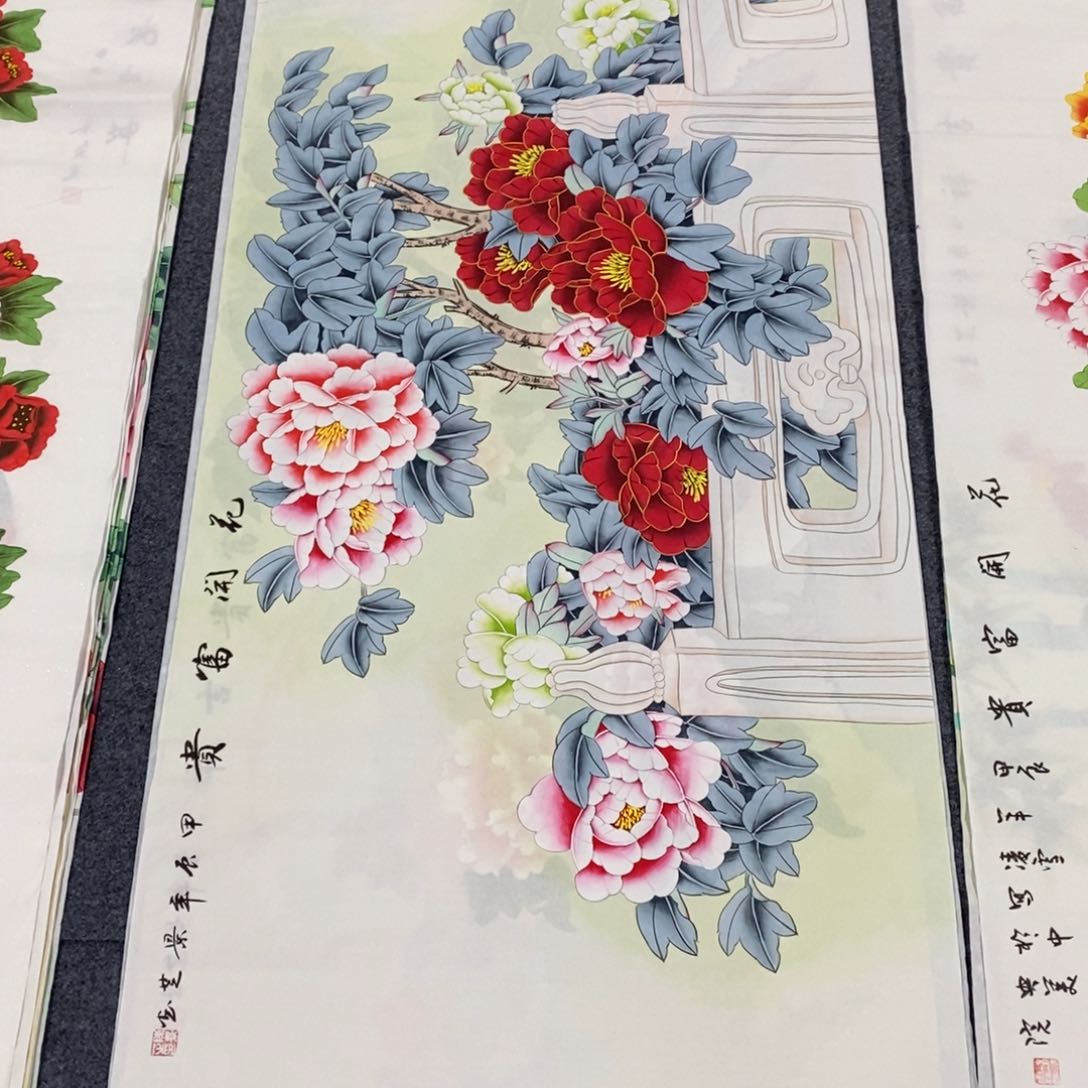 国画140✖️70工笔画画画画画画画