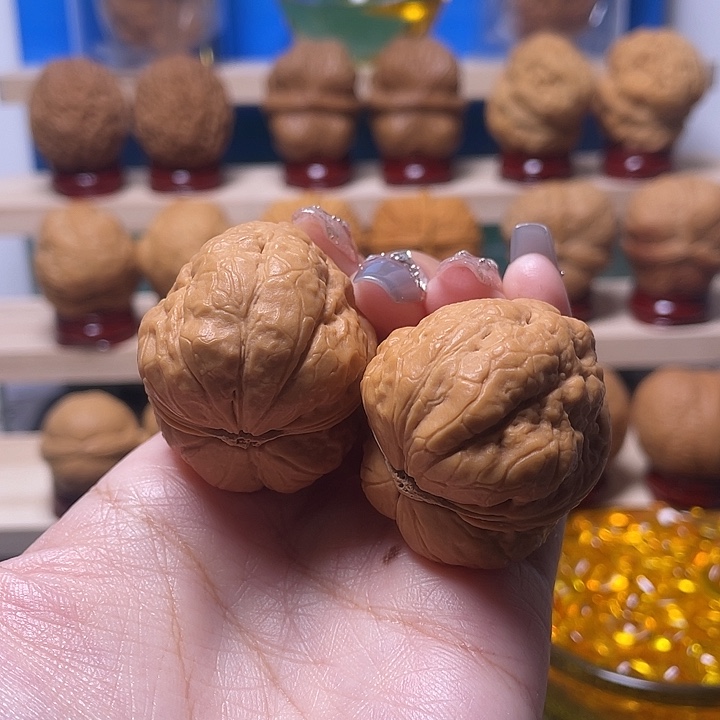 本***帥吊坠文玩核桃小玉蝉103