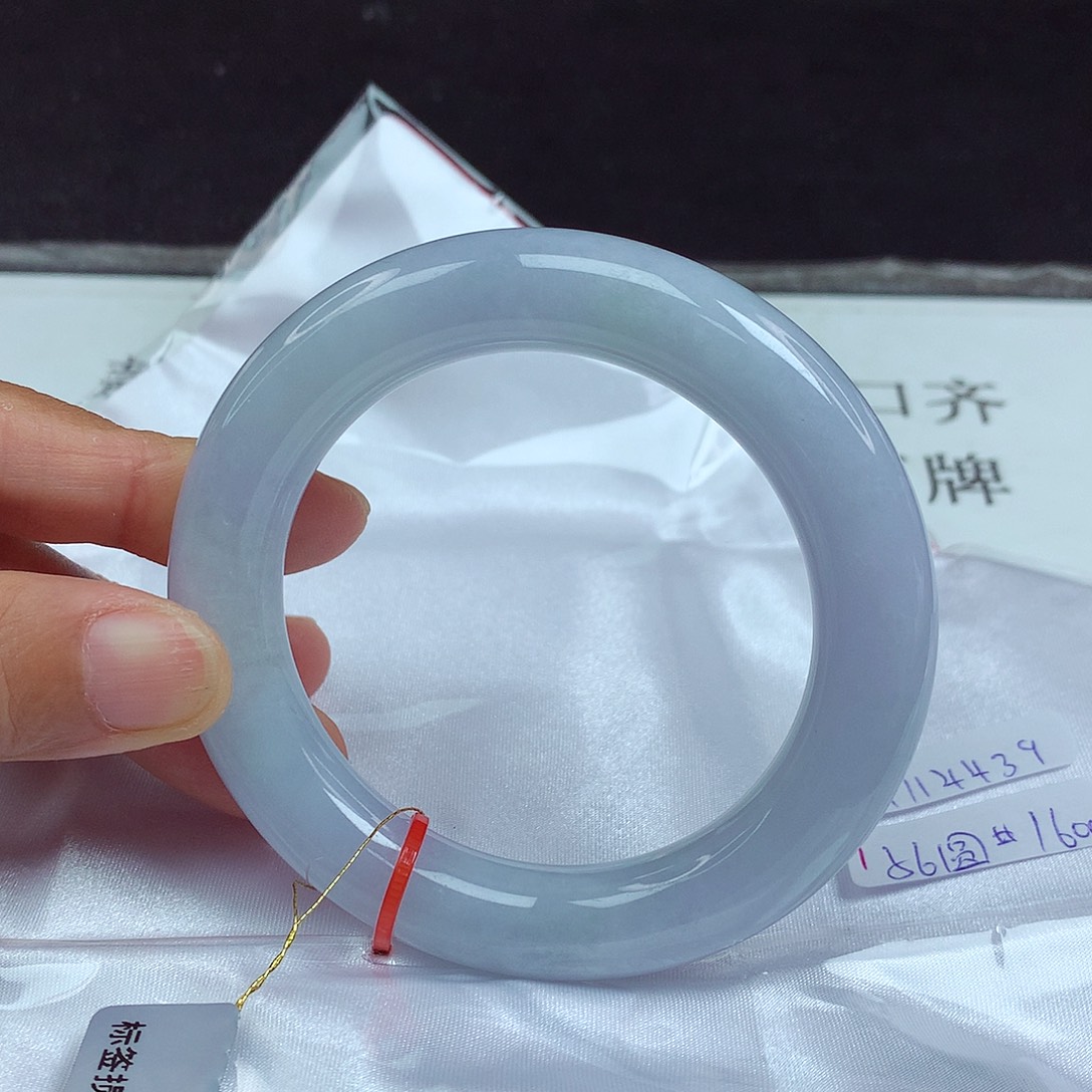 未镶嵌手镯翡翠56圈4439