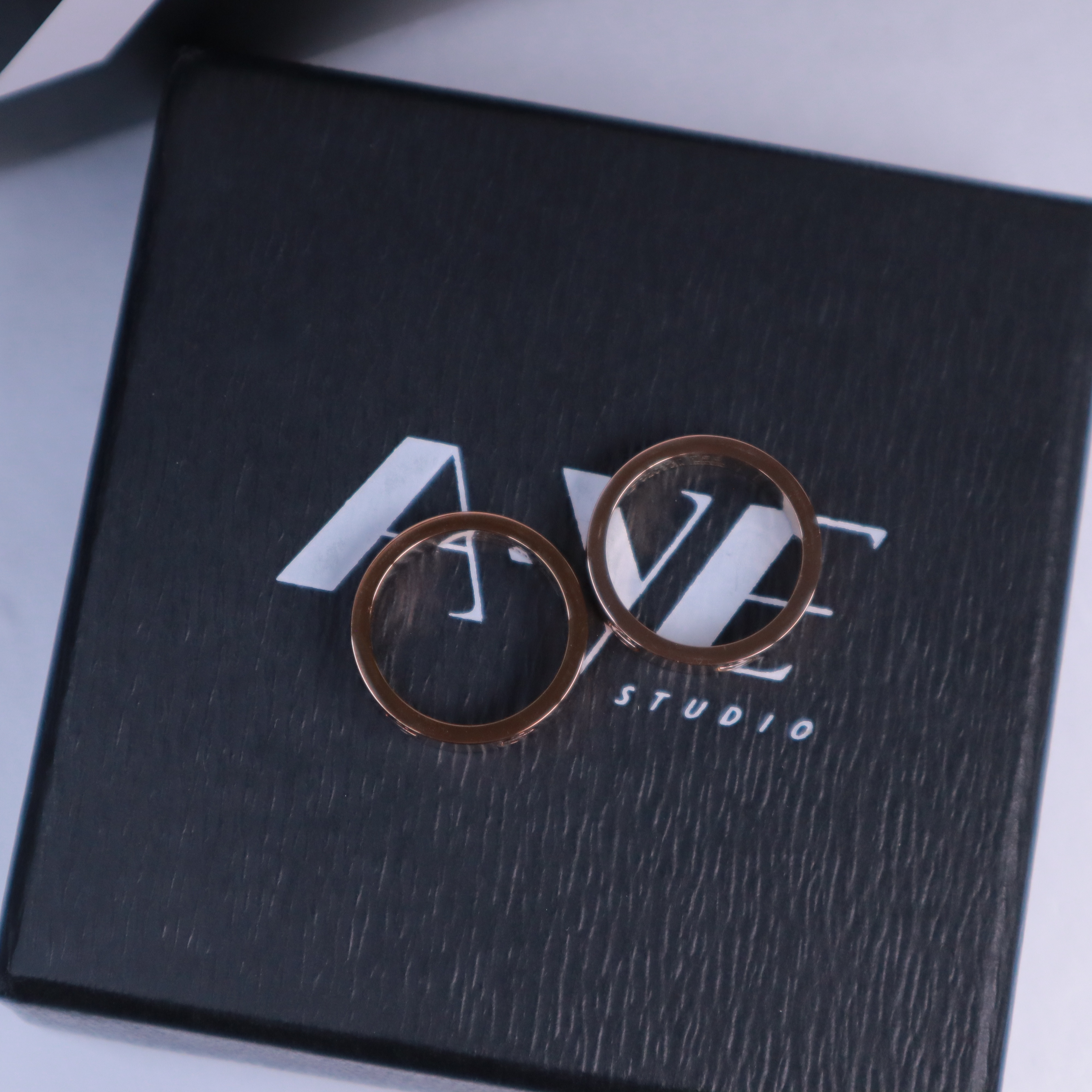 经典圈圈戒指 精致时尚轻奢J0822